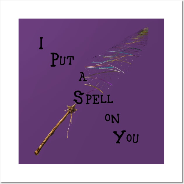 I Put A Spell On You Wall Art by Wichy Wear